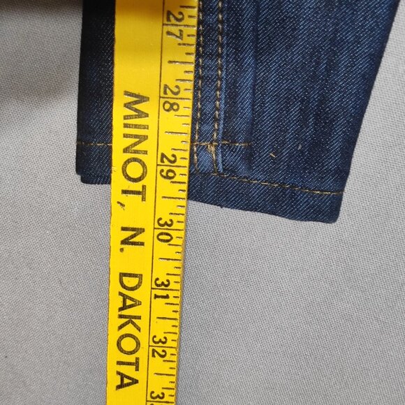 Levi's 511 jeans men's junior size 16 reg W28/L28 iron blue colour slim fit - Picture 11 of 12